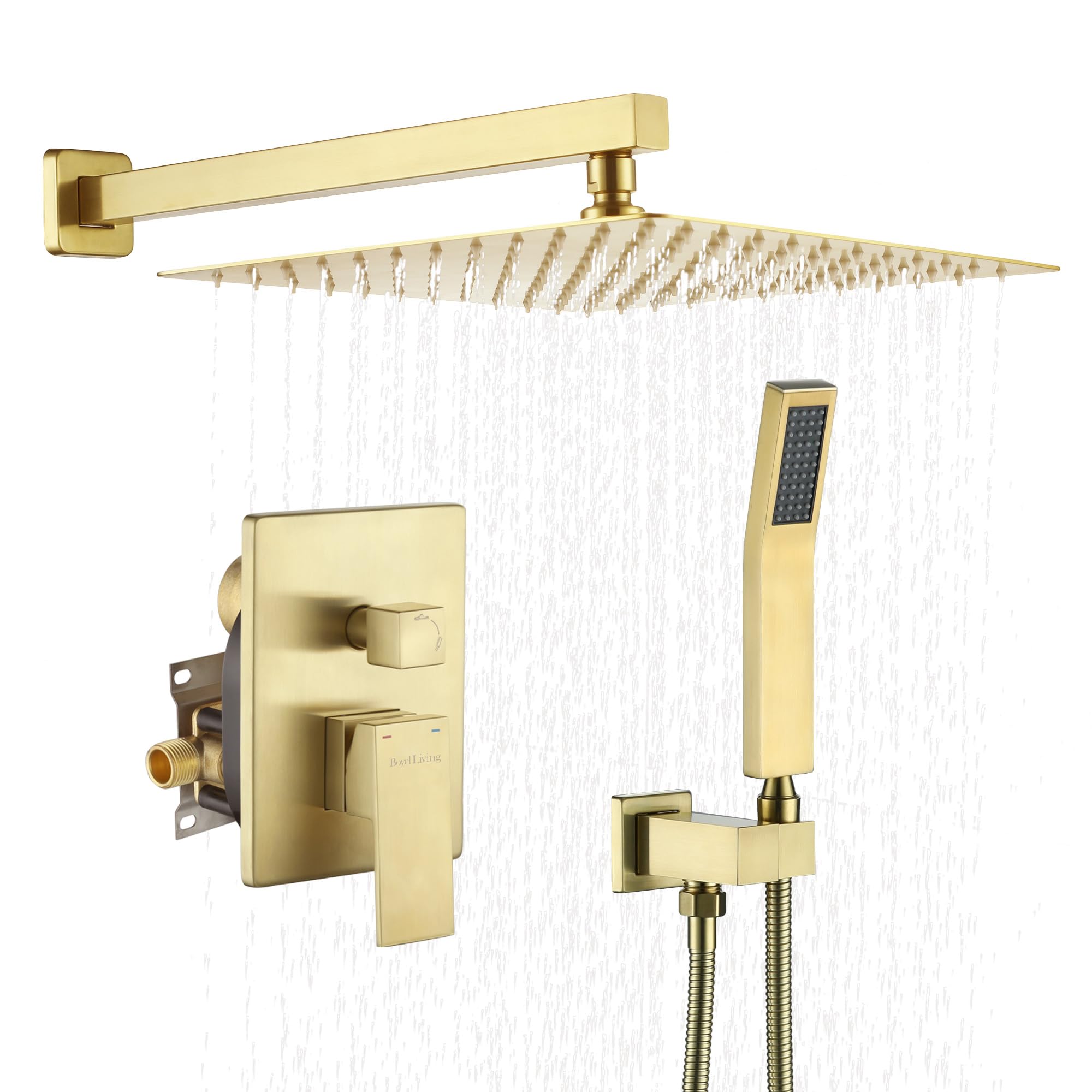 Amazon.co.jp: Boyel リビングバスルームラグジュアリーシャワー